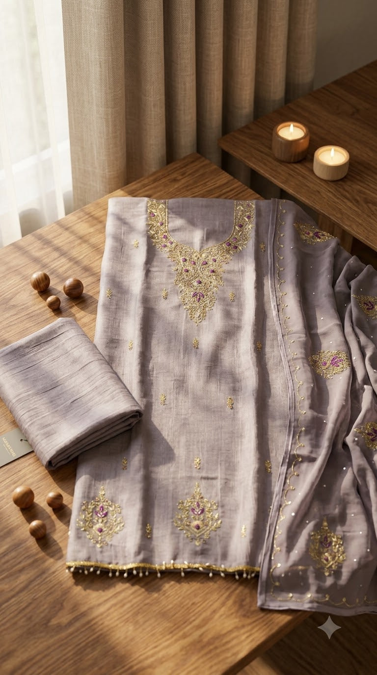 SS007 — Taneria 4-Sided Zardozi